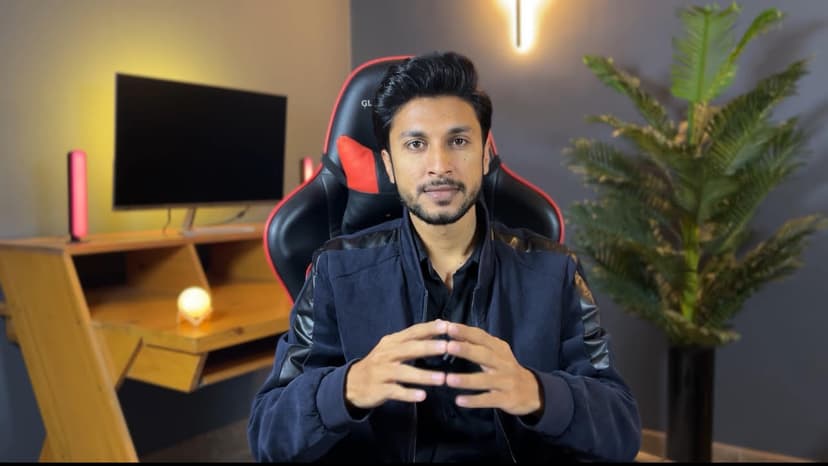 Thumbnail of intro video in hero section