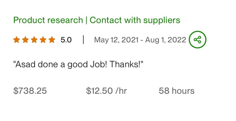 Testimonial card image