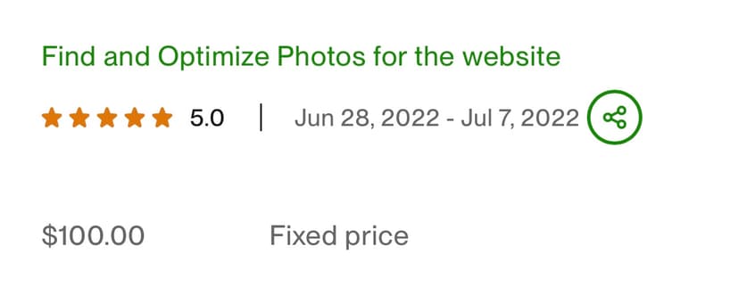 Testimonial card image