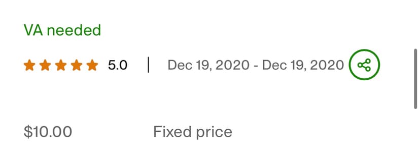 Testimonial card image